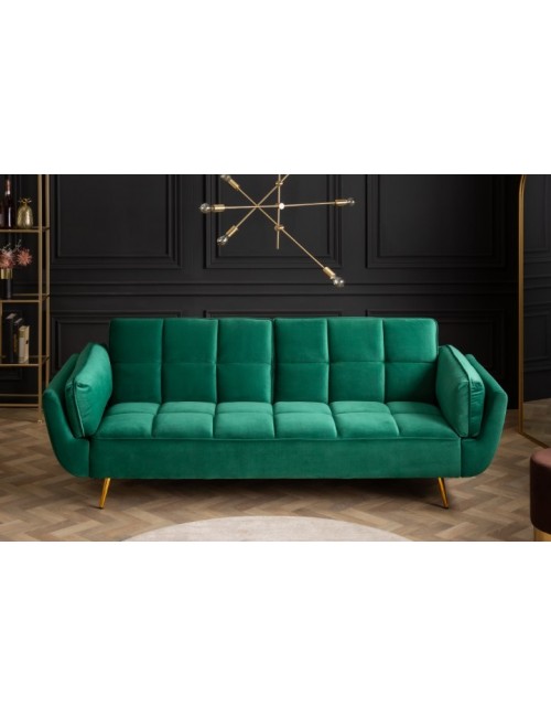 SOFA ROZKŁADANA BOUTIQUE ZIELONA 213 CM