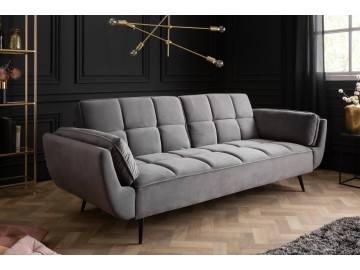 SOFA ROZKŁADANA BOUTIQUE SZARA 213 CM