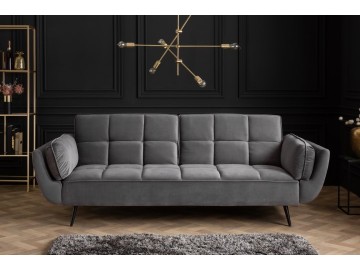 SOFA ROZKŁADANA BOUTIQUE SZARA 213 CM