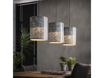 LAMPA WISZĄCA CYLINDER METALOWA