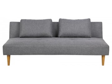 SOFA ROZKŁADANA LUCCA 180X86 CM SZARA