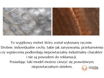 STOLIK KAWOWY ORIENT STORAGE 70 CM ZŁOTY