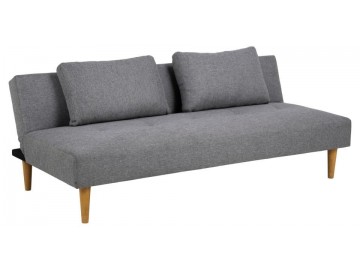 SOFA ROZKŁADANA LUCCA 180X86 CM SZARA