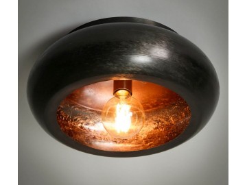 LAMPA SUFITOWA KSIĘŻYC CZARNA