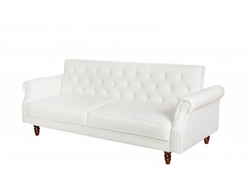 SOFA ROZKŁADANA MAISON 220X95 CM KREMOWA