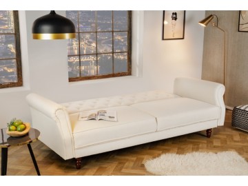 SOFA ROZKŁADANA MAISON 220X95 CM KREMOWA