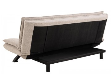 SOFA ROZKŁADANA FAITH BEŻOWA 196X98 CM