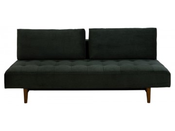 SOFA ROZKŁADANA BLAIN 200X105 CM CIEMNY ZIELONY