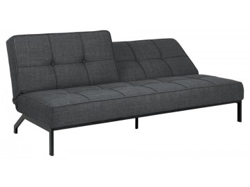 SOFA ROZKŁADANA PERUGIA 198X95 CM CIEMNOSZARY