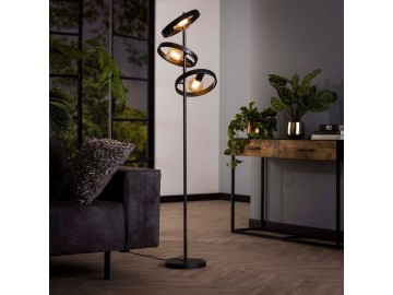 LAMPA PODŁOGOWA ARES II METALOWA