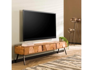 SZAFKA RTV CACCIA 180X40 CM AKACJA