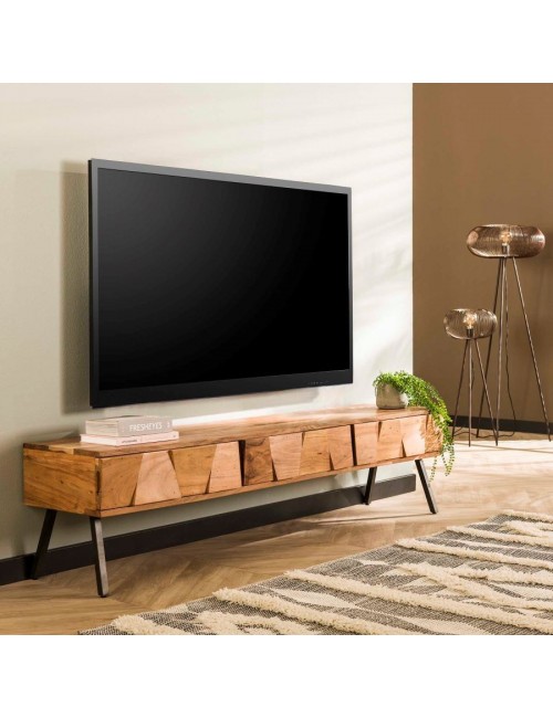 SZAFKA RTV CACCIA 180X40 CM AKACJA