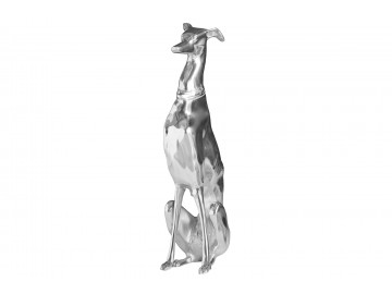 RZEŹBA GREYHOUND 70 CM ALUMINIOWA