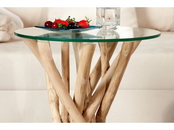 STOLIK BOCZNY DRIFTWOOD 35CM BLAT