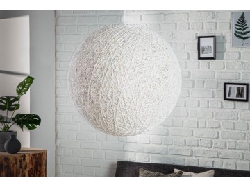 LAMPA WISZĄCA COCOONING BIAŁA