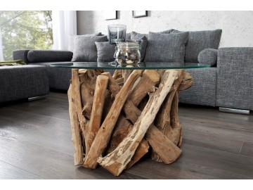 STOLIK KAWOWY NATURE LOUNGE 50CM PODSTAWA II