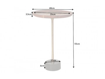 STOLIK BOCZNY TRAYFUL 55 CM AKACJA II