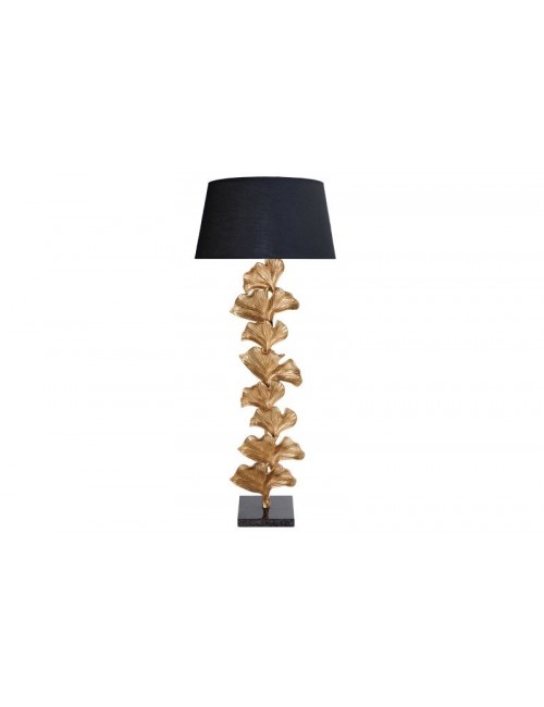 LAMPA PODŁOGOWA GINGKO 122CM ZŁOTA PODSTAWA