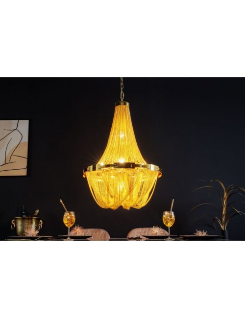 LAMPA WISZĄCA ROYAL GOLD 70CM