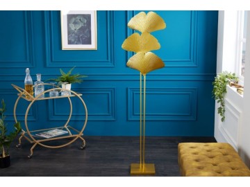 LAMPA PODŁOGOWA GINKGO 160CM ZŁOTA