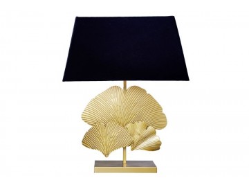 LAMPA STOŁOWA GINKGO 60CM ZŁOTA