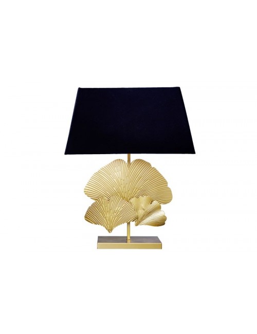 LAMPA STOŁOWA GINKGO 60CM ZŁOTA