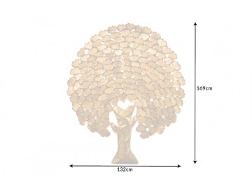 DEKORACJA ŚCIENNA TREE OF LIFE 170 CM ZŁOTY