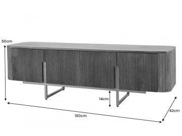 SZAFKA RTV GATSBY 160X42 CM MANGO