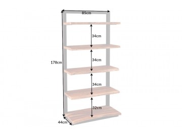 REGAŁ MAMMUT 85X44 CM AKACJA II