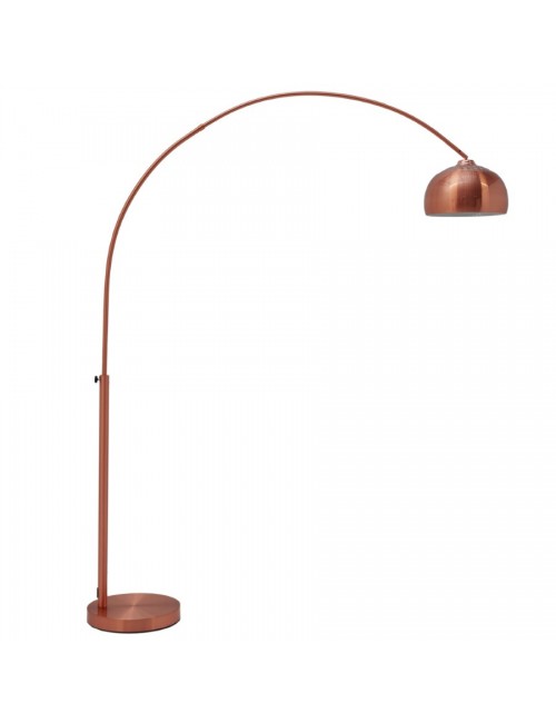 LAMPA PODŁOGOWA BIG BOW 170-210 CM MIEDZIANA