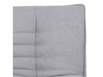 SOFA ROZKŁADANA FAITH JASNOSZARA 196 CM