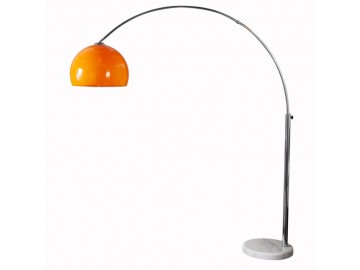 LAMPA PODŁOGOWA BIG BOW II 175-205 CM POMARAŃCZOWA