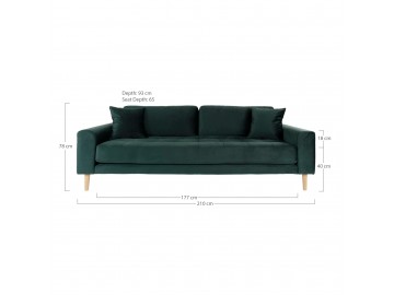 Lido 3 Seater Sofa