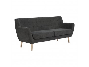 Monte sofa 3-osobowa ciemnoszara