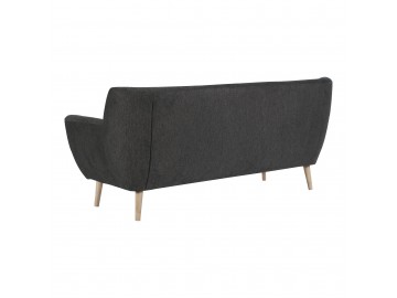 Monte sofa 3-osobowa ciemnoszara