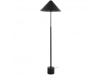 LAMPA PODŁOGOWA FERIT 154 CM METALOWA CZARNA