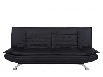 SOFA ROZKŁADANA FAITH CZARNA 196 CM