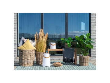 KOSZE DEKORACYJNE CAORA RATTAN - 4SZT