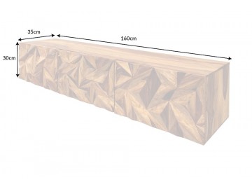 SZAFKA RTV ALPINE 160X35 CM PALISANDER