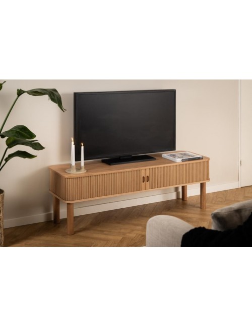 SZAFKA RTV LANGLEY 140X30 CM DĄB