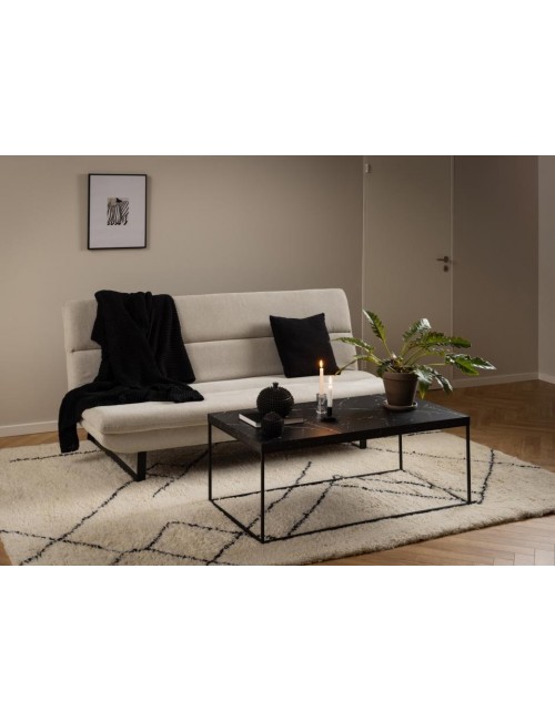 SOFA ROZKŁADANA ARBONNE BEŻOWA 200X91 CM