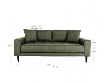 Lido 2,5 Seater Sofa