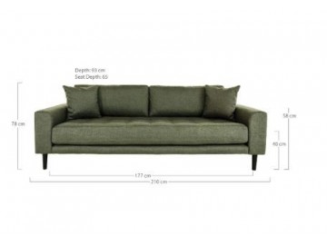 Lido 3 Seater Sofa