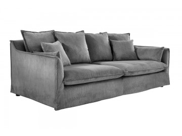 SOFA HEAVEN 200X105 CM SZTRUKS SZARY