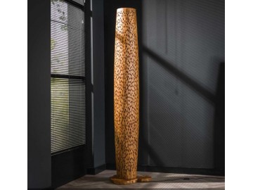 LAMPA PODŁOGOWA BROKAT 184 CM TEAK