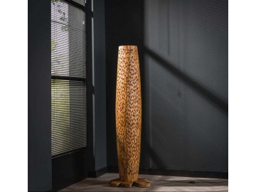 LAMPA PODŁOGOWA BROKAT 145 CM TEAK