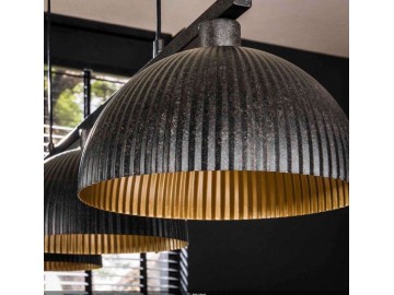 LAMPA WISZĄCA MATTEO METALOWA ANTYCZNA CZERŃ