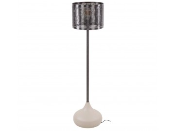 LAMPA PODŁOGOWA KALITA 128 CM SZARA