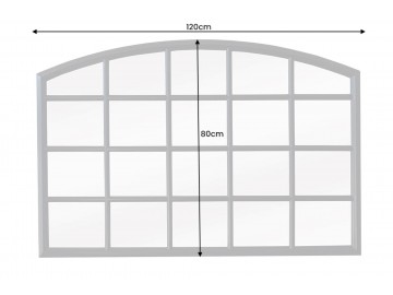 LUSTRO CASTILLO 140CM CZARNE