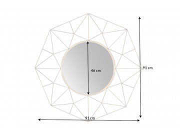 LUSTRO DIAMOND 90CM MOSIĄDZ